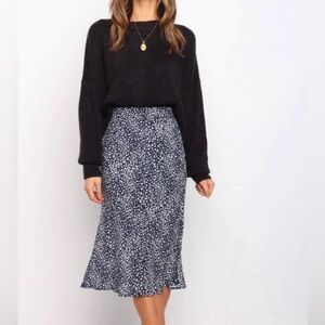 NWT! Petal and Pup Falco Skirt in Navy